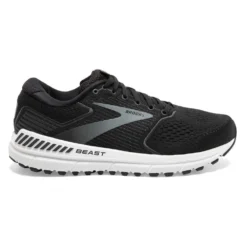 BROOKS Beast 20 Wide 2E Mens Running Shoes Black/Ebony/Grey