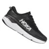 Hoka Bondi 7 Wide 2E Mens Road Running Shoes Black/White