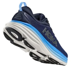 Hoka Bondi 8 Wide 2E Mens Running Shoes Outer Space/All Aboard -Hoka || BROOKS || Altra Shop bondi 8 wide 2e mens running shoes outer space all aboard p8378 33360 image