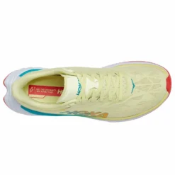 Hoka Carbon X 2 Mens Road Running Shoes Luminary Green/Hot Coral -Hoka || BROOKS || Altra Shop carbon x 2 mens road running shoes luminary green hot coral p6487 25526 image