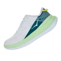 Hoka Carbon X Mens Running Shoes Green Ash/White -Hoka || BROOKS || Altra Shop carbon x mens running shoes green ash white p5480 20882 image