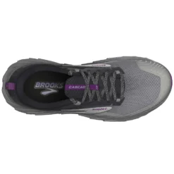 BROOKS Cascadia 17 Womens Trail Running Shoes Oyster/Blackened Pearl/Purple -Hoka || BROOKS || Altra Shop cascadia 17 womens trail running shoes oyster blackened pearl purple p8261 32831 image