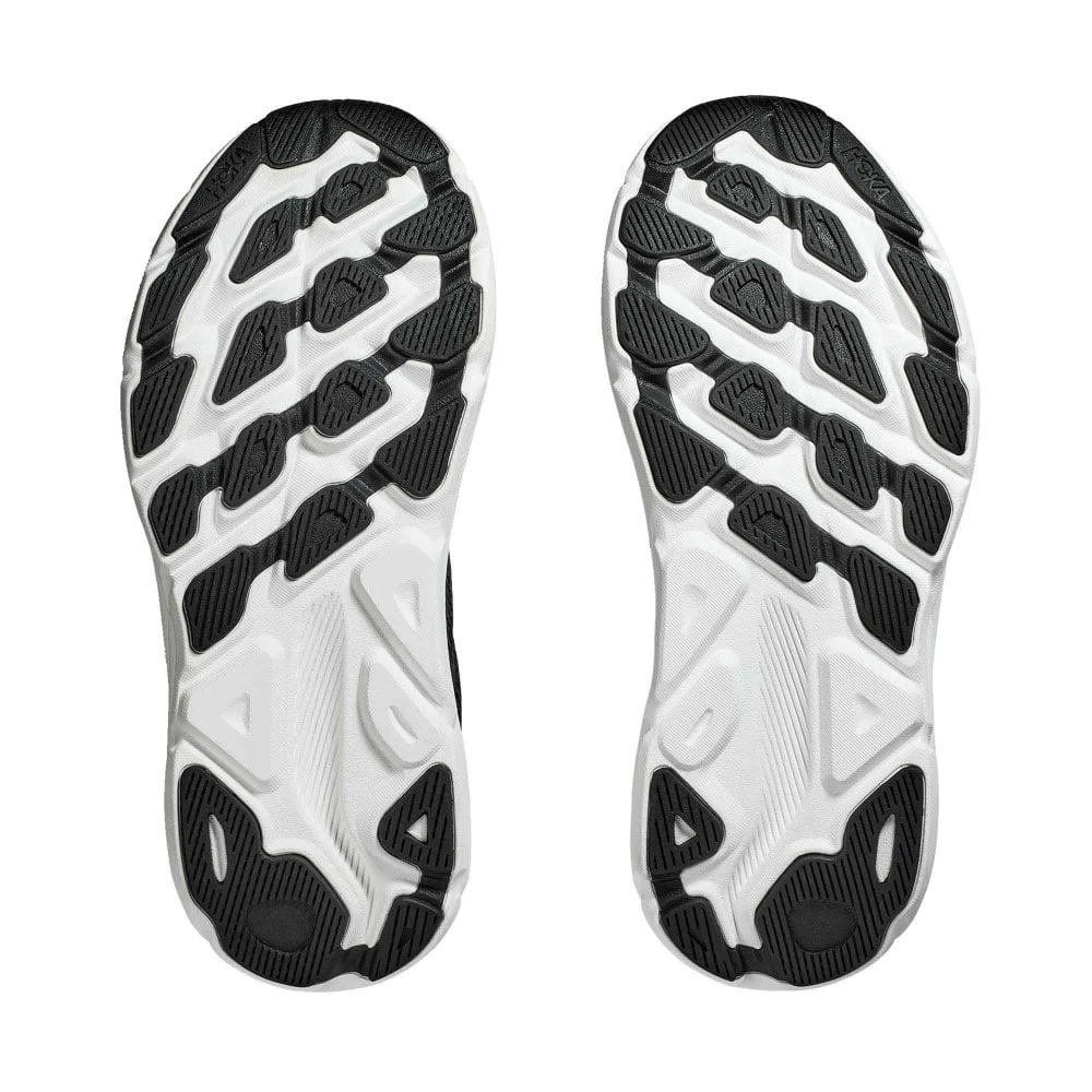 Hoka Clifton 9 Womens Running Shoes Black/White 4 Hoka Clifton 9 Womens Running Shoes Black/White - Image 4