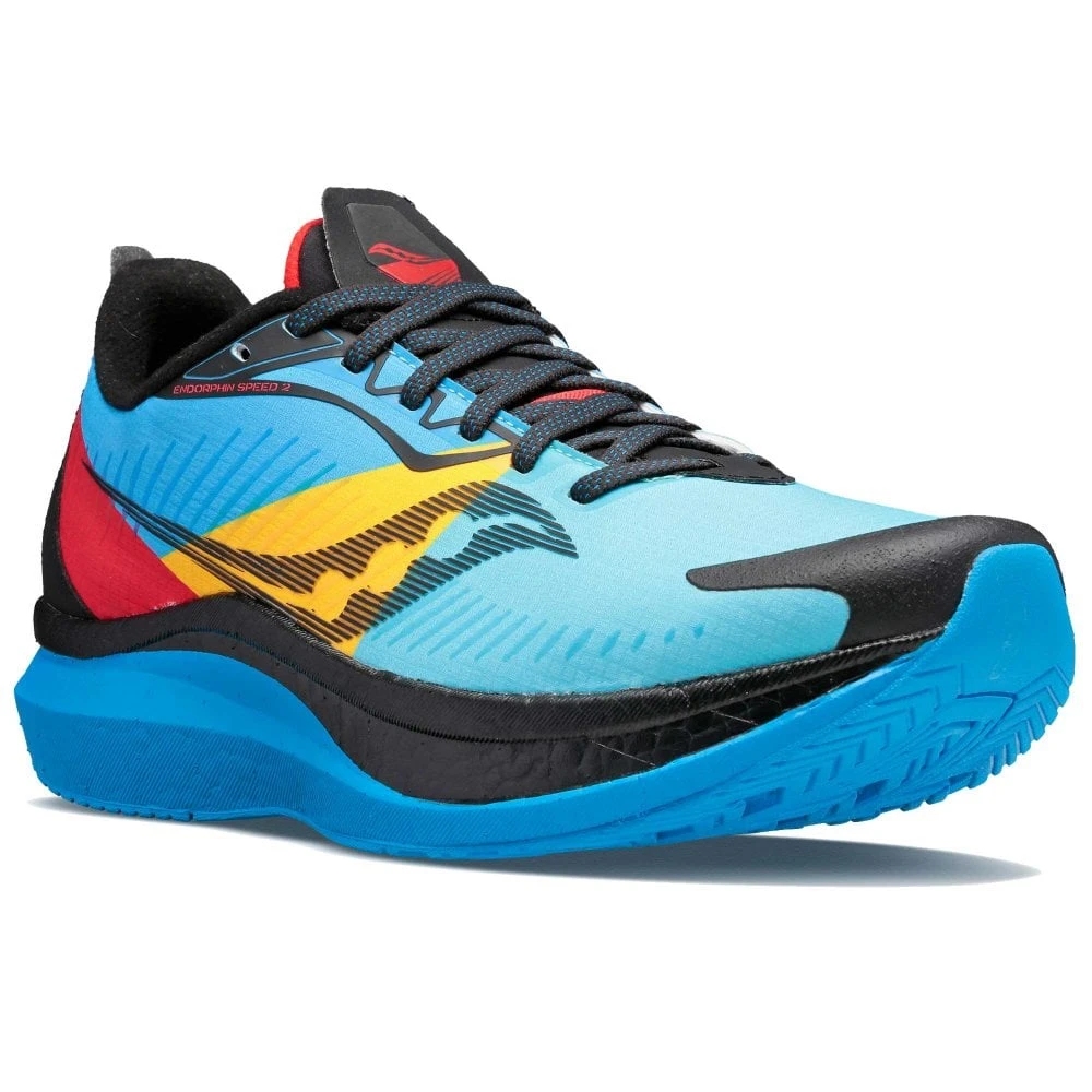 Saucony Endorphin Speed 2 RUNSHIELD Womens All-Weather Road Running & Racing Shoes Arctic Chill 1 Saucony Endorphin Speed 2 RUNSHIELD Womens All-Weather Road Running & Racing Shoes Arctic Chill