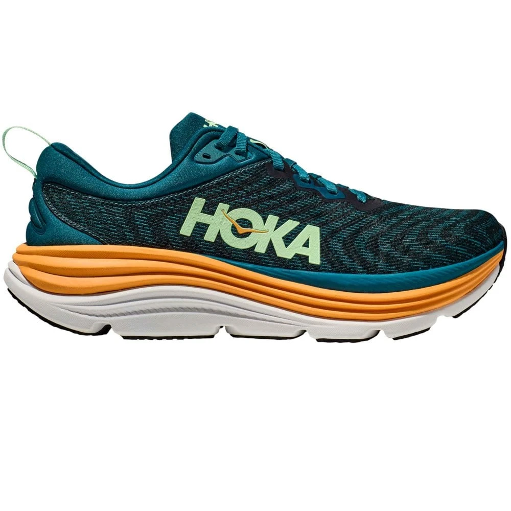 Hoka Gaviota 5 Mens Running Shoes Deep Lagoon/Sherbet 1 Hoka Gaviota 5 Mens Running Shoes Deep Lagoon/Sherbet