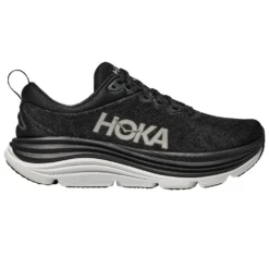 Hoka Gaviota 5 Wide Mens Running Shoes Black/White