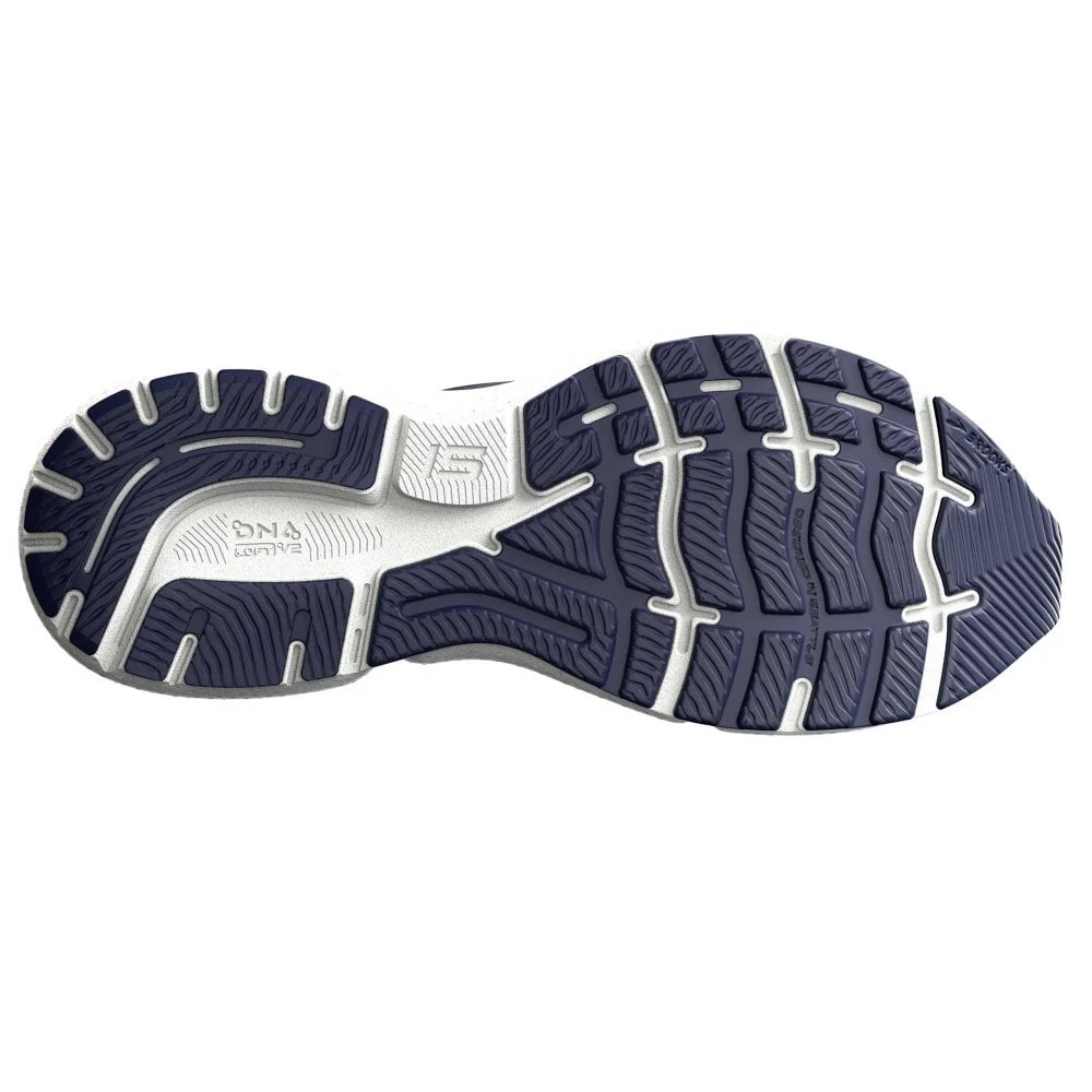 BROOKS Ghost 15 Mens Running Shoes Peacoat/Blue/Orange Pop 3 BROOKS Ghost 15 Mens Running Shoes Peacoat/Blue/Orange Pop - Image 3