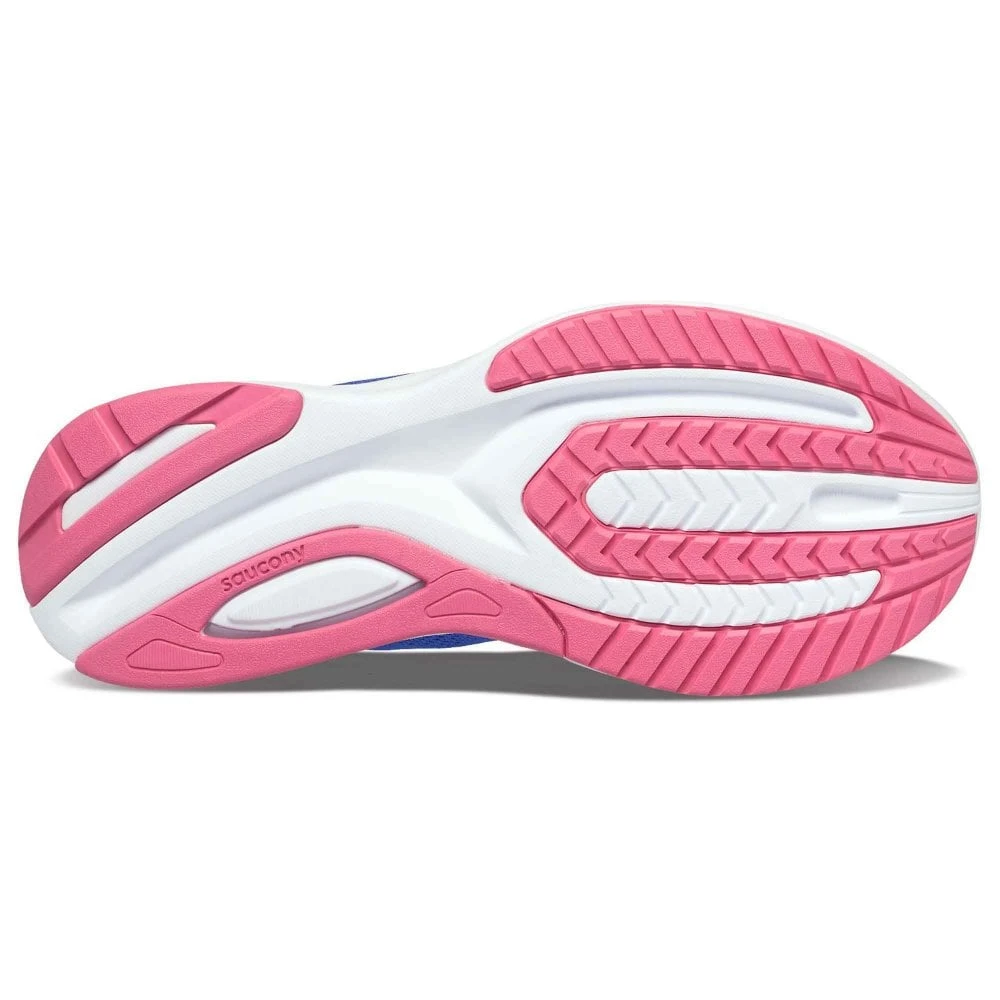 Saucony Guide 15 Womens Support Running Shoes Blue Raz/Zest 3 Saucony Guide 15 Womens Support Running Shoes Blue Raz/Zest - Image 3