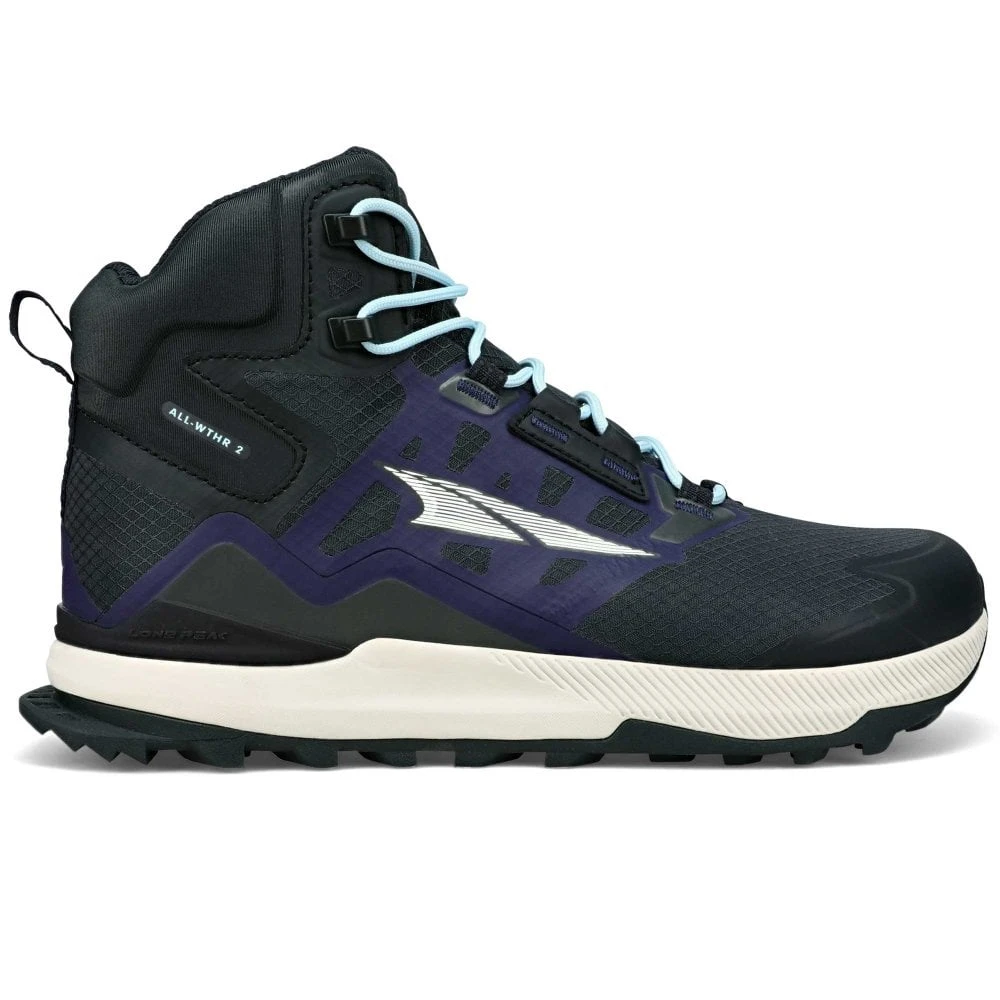 Altra Lone Peak ALL-WTHR Mid 2 Womens Hiking Boots Black 1 Altra Lone Peak ALL-WTHR Mid 2 Womens Hiking Boots Black