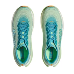 Hoka Mach X Mens Running Shoes Ocean Mist/Lime Glow -Hoka || BROOKS || Altra Shop mach x mens running shoes ocean mist lime glow p8245 32743 image