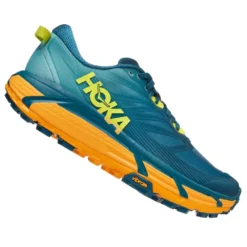 Hoka Mafate Speed 3 Mens Trail Running Shoes Coastal Shade/Radiant Yellow