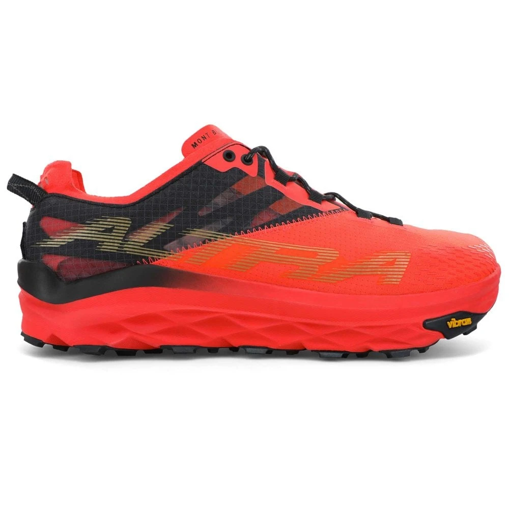 Altra Mont Blanc Mens Trail Running Shoes Coral/Black 1 Altra Mont Blanc Mens Trail Running Shoes Coral/Black