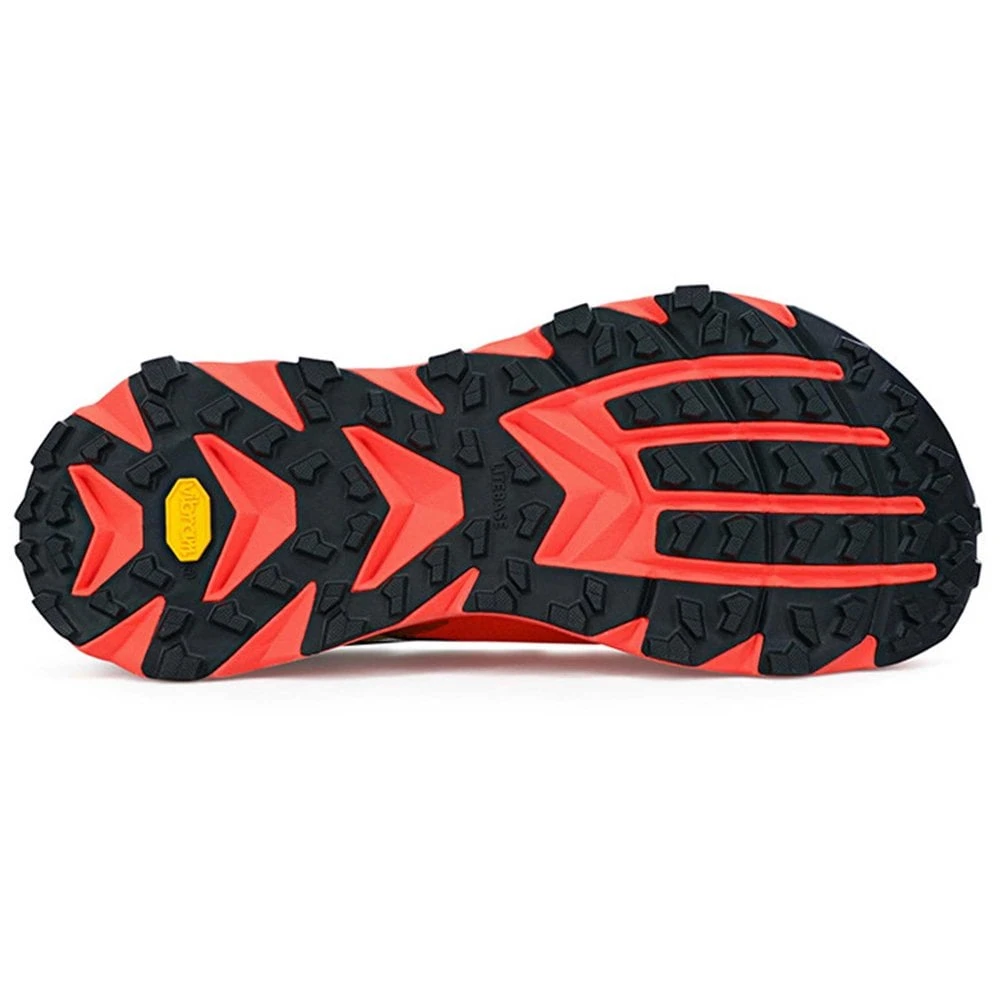 Altra Mont Blanc Mens Trail Running Shoes Coral/Black 2 Altra Mont Blanc Mens Trail Running Shoes Coral/Black - Image 2