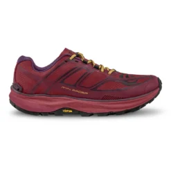 Topo Athletic MTN Racer Womens Trail Running Shoes Berry/Gold -Hoka || BROOKS || Altra Shop mtn racer womens cushioned low drop foot shape trail running shoes berry gold p5243 19688 image
