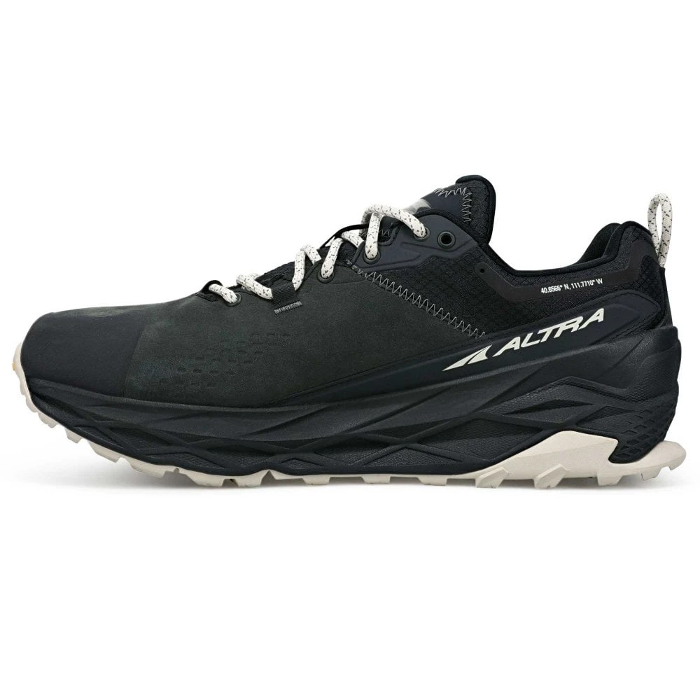 Altra Olympus 5 Hike Low GTX Mens Waterproof Hiking Shoes Gray/Black 4 Altra Olympus 5 Hike Low GTX Mens Waterproof Hiking Shoes Gray/Black - Image 4