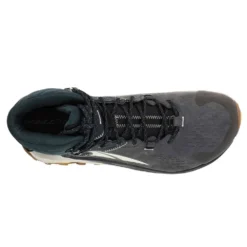 Altra Olympus 5 Hike Mid GTX Mens Waterproof Hiking Boots Black/Gray -Hoka || BROOKS || Altra Shop olympus 5 hike mid gtx mens waterproof hiking boots black gray p7446 29323 image