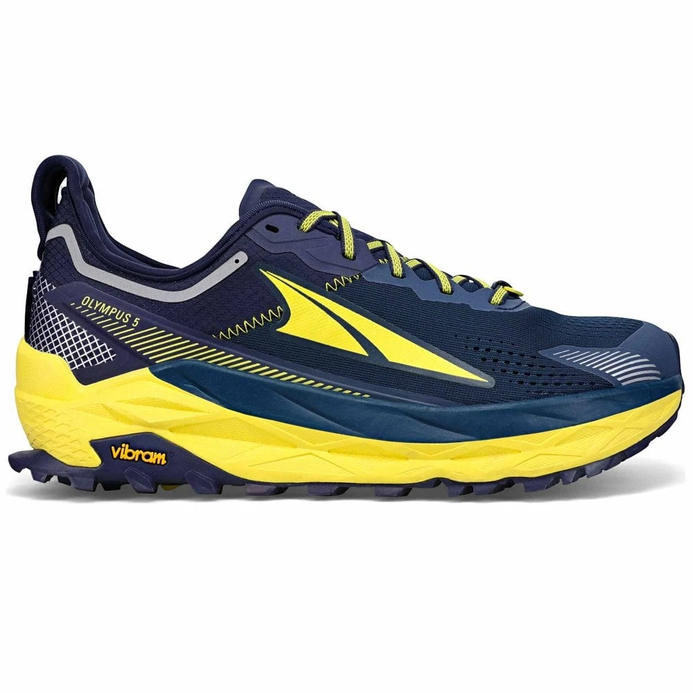 Altra Olympus 5 Mens Trail Running Shoes Navy 1 Altra Olympus 5 Mens Trail Running Shoes Navy