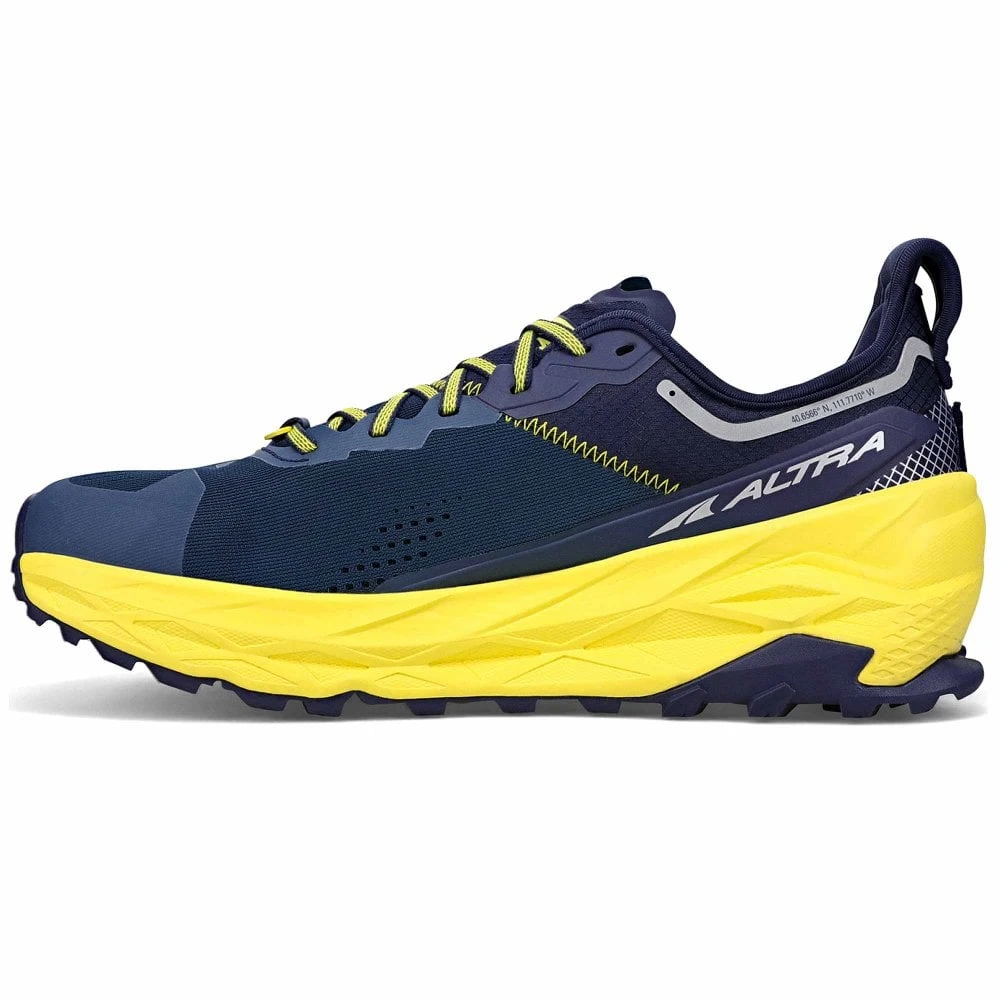 Altra Olympus 5 Mens Trail Running Shoes Navy 3 Altra Olympus 5 Mens Trail Running Shoes Navy - Image 3
