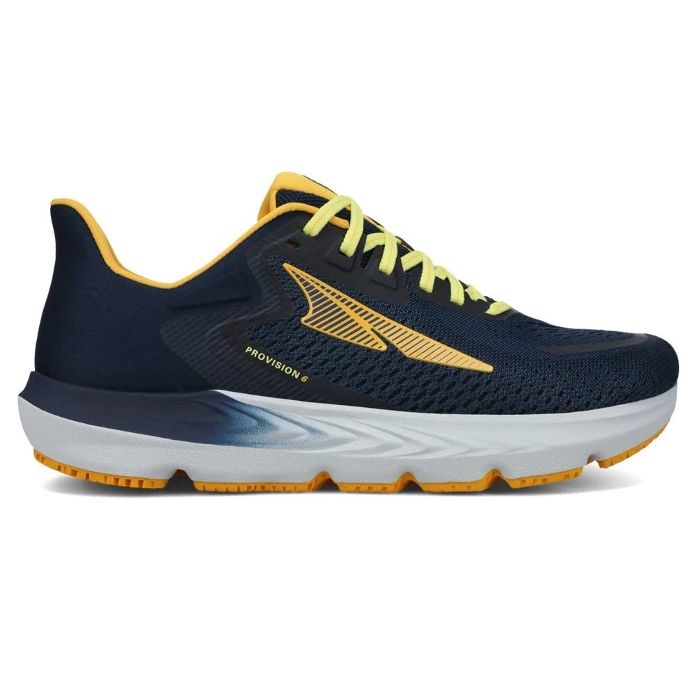 Altra Provision 6 Mens Support Road Running Shoes Navy 1 Altra Provision 6 Mens Support Road Running Shoes Navy