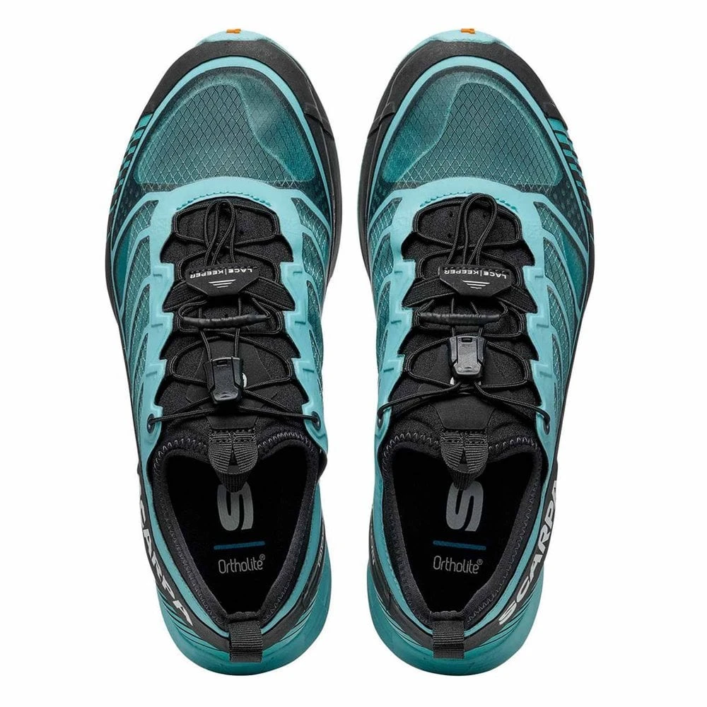 Scarpa Ribelle Run Womens Trail Running Shoes Aqua/Black 2 Scarpa Ribelle Run Womens Trail Running Shoes Aqua/Black - Image 2
