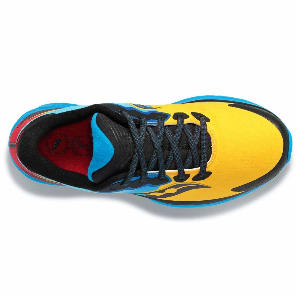 Saucony Ride 14 RUSHIELD Womens All-Weather Road Running Shoes Solar Chill 2 Saucony Ride 14 RUSHIELD Womens All-Weather Road Running Shoes Solar Chill - Image 2