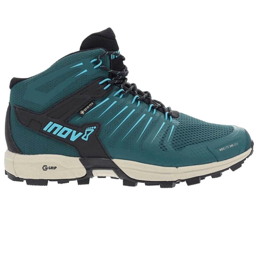 Roclite G 345 GTX Womens Waterproof Hiking Boots Green/Black 1 Roclite G 345 GTX Womens Waterproof Hiking Boots Green/Black