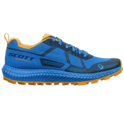 Scott Supertrac 3 Mens Trail Running Shoes Blue/Bright Orange