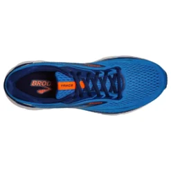 BROOKS Trace 2 Mens Running Shoes Palace Blue/Blue Depths/Orange -Hoka || BROOKS || Altra Shop trace 2 mens running shoes palace blue blue depths orange p7428 29194 image