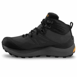 Topo Athletic Trailventure 2 WP Mens Waterproof Hiking Boots Charcoal/Orange -Hoka || BROOKS || Altra Shop trailventure 2 wp mens waterproof hiking boots charcoal orange p7420 29160 image