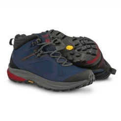 Topo Athletic Trailventure Mens Hiking Boots Navy/Red -Hoka || BROOKS || Altra Shop trailventure mens hiking boots navy red p5851 22895 image