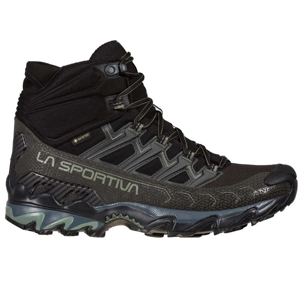La Sportiva Ultra Raptor II Mid GTX Mens Hiking Boots Black/Clay 1 La Sportiva Ultra Raptor II Mid GTX Mens Hiking Boots Black/Clay