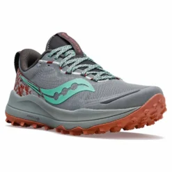 Saucony Xodus Ultra 2 Womens Trail Running Shoes Fossil/Soot