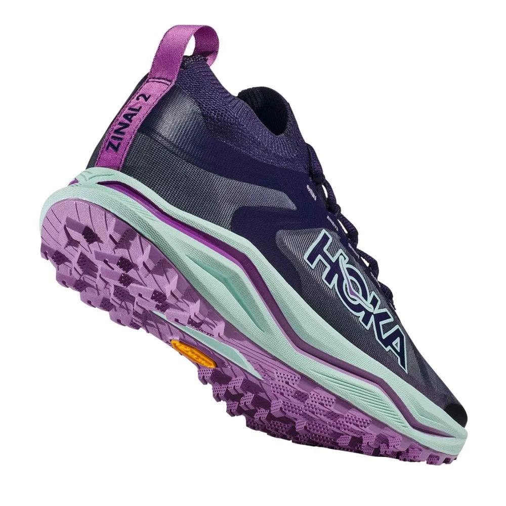 Hoka Zinal 2 Womens Trail Running Shoes Night Sky/Sunlit Ocean 2 Hoka Zinal 2 Womens Trail Running Shoes Night Sky/Sunlit Ocean - Image 2